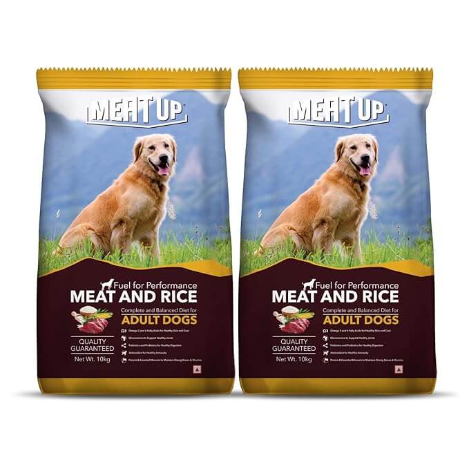 Meat Up Meat and Rice Adult Dry Dog Food