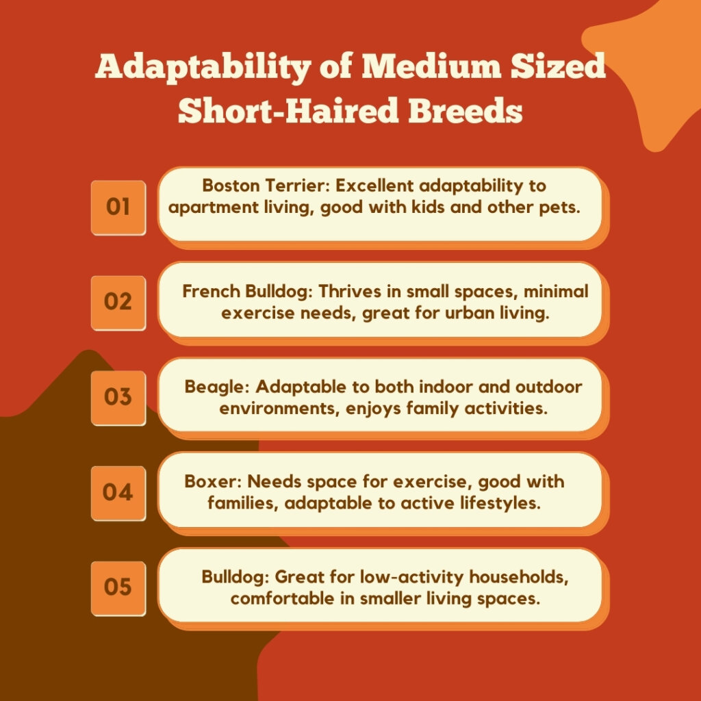 Adaptability of Medium Sized Short-Haired Breeds